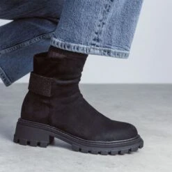 Arilen Black Alcantara -Step Up Shoes arilen black alcantara p13729 92444 medium