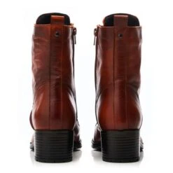 Bezzie Dark-Orange Leather -Step Up Shoes bezzie dark orange leather p13949 92467 medium