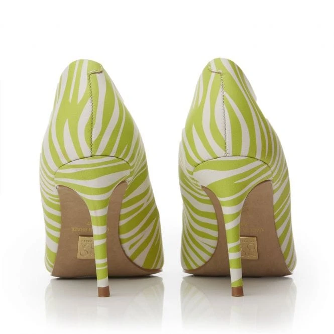Cabaret Lime Zebra Nubuck 6 Cabaret Lime Zebra Nubuck - Image 4