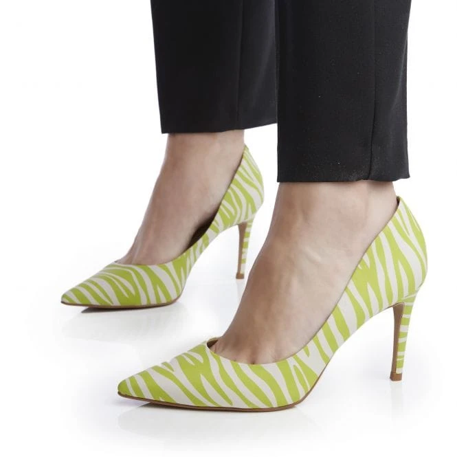 Cabaret Lime Zebra Nubuck 4 Cabaret Lime Zebra Nubuck - Image 2