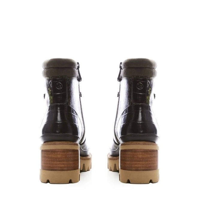 Cassidie Khaki - Snake Leather 6 Cassidie Khaki - Snake Leather - Image 4