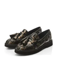 Eirene Khaki Snake Print Leather 7 Eirene Khaki Snake Print Leather -Step Up Shoes eirene khaki snake print leather p13836 91402 medium