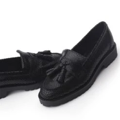 Eliona Black Snake Print Leather 10 Eliona Black Snake Print Leather -Step Up Shoes eliona black snake print leather p13320 88391 medium