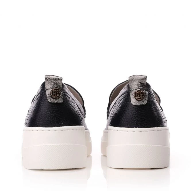 Ellias Navy Leather 5 Ellias Navy Leather - Image 3