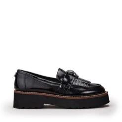 Evaleah Black Leather