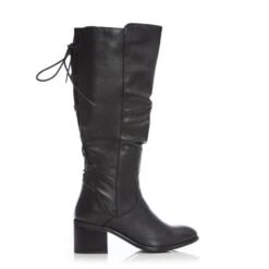 Gloriia Black Leather