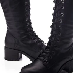 Halina Black Leather -Step Up Shoes halina black leather p13652 90230 medium