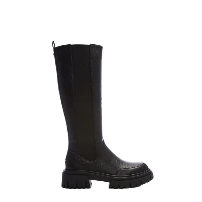 Hanah Black Patent Mocc Croc 3 Hanah Black Patent Mocc Croc