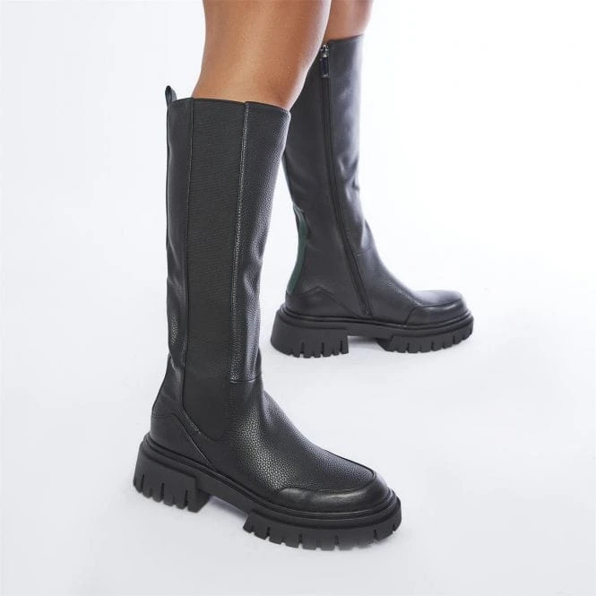 Hanah Black Patent Mocc Croc 4 Hanah Black Patent Mocc Croc - Image 2