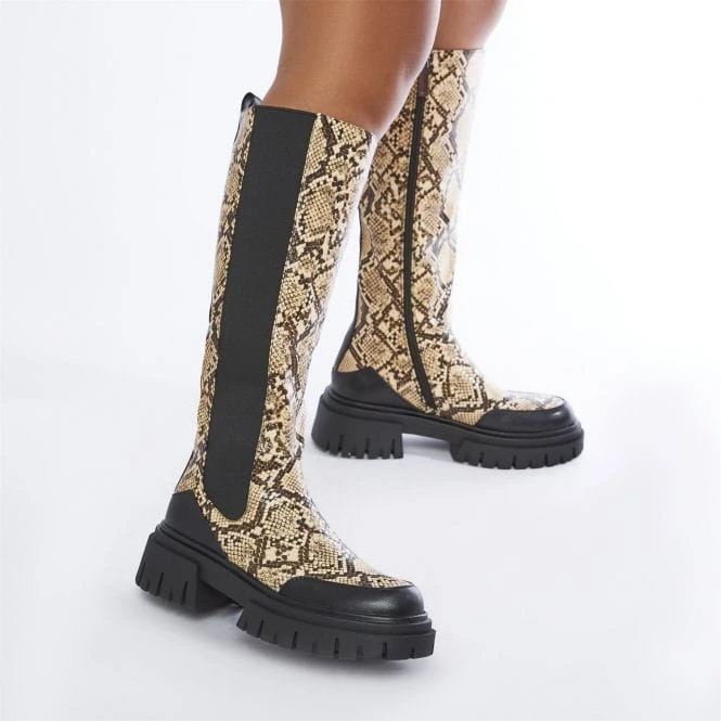 Hanah Cream Snake Print 4 Hanah Cream Snake Print - Image 2