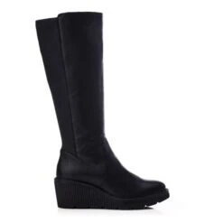 Harpette Black Leather