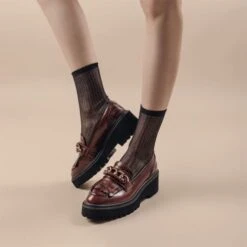 Holliee Dark Brown Leather -Step Up Shoes holliee dark brown leather p13414 90368 medium