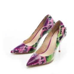 Illari Purple Snake Print Leather -Step Up Shoes illari purple snake print leather p12262 78231 medium