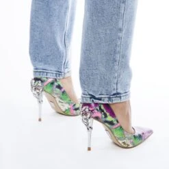 Illari Purple Snake Print Leather -Step Up Shoes illari purple snake print leather p12262 81490 medium