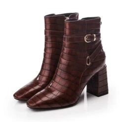 Kamina Brown Patent Mocc Croc -Step Up Shoes kamina brown patent mocc croc p13686 90506 medium