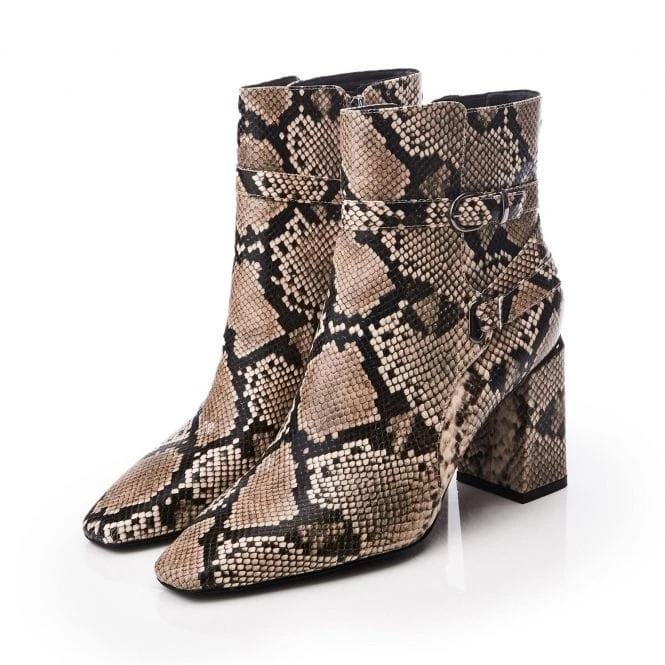 Kamina Natural Snake Print 4 Kamina Natural Snake Print - Image 2