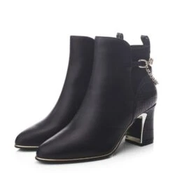 Klarisa Black Leather -Step Up Shoes klarisa black leather p13691 90531 medium