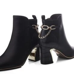 Klarisa Black Leather -Step Up Shoes klarisa black leather p13691 90533 medium