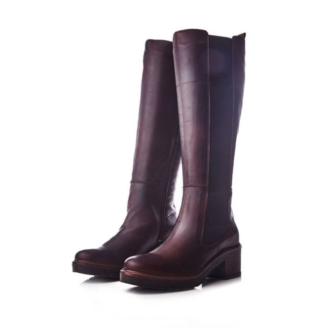 Linettie Dark Brown Leather 4 Linettie Dark Brown Leather - Image 2