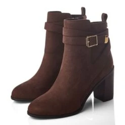 Marilena Dark Brown Alcantara -Step Up Shoes marilena dark brown alcantara p13775 90978 medium