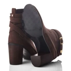 Marilena Dark Brown Alcantara -Step Up Shoes marilena dark brown alcantara p13775 90980 medium