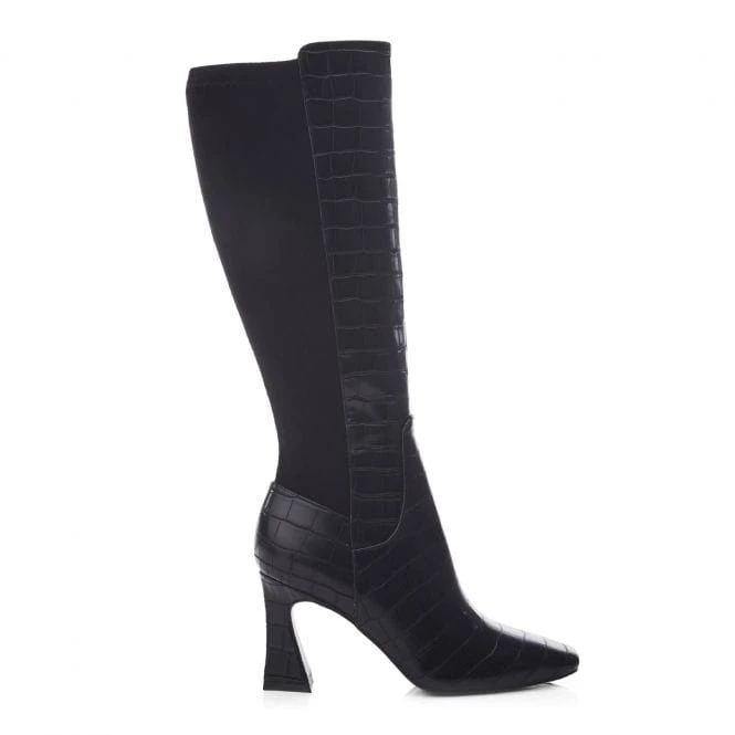 Millea Black Patent Mocc Croc 3 Millea Black Patent Mocc Croc