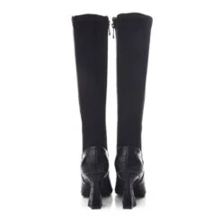 Millea Black Patent Mocc Croc 9 Millea Black Patent Mocc Croc -Step Up Shoes millea black patent mocc croc p13679 90471 medium