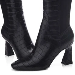 Millea Black Patent Mocc Croc 10 Millea Black Patent Mocc Croc -Step Up Shoes millea black patent mocc croc p13679 90472 medium