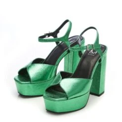 Roubie Green Metallic 14 Roubie Green Metallic -Step Up Shoes roubie green metallic p12266 84431 medium