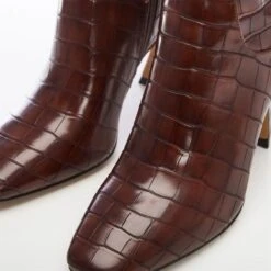 Sarisa Brown Patent Mocc Croc -Step Up Shoes sarisa brown patent mocc croc p12522 81668 medium