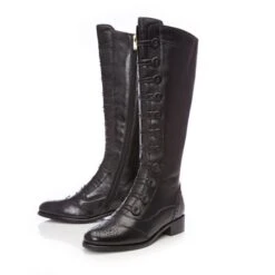 Sidnee Black Leather -Step Up Shoes sidnee black leather p8738 80108 medium