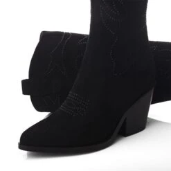 Skye Black Alcantara -Step Up Shoes skye black alcantara p13929 92274 medium