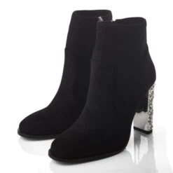 Zamina Black Alcantara -Step Up Shoes zamina black alcantara p13827 91286 medium