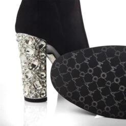 Zamina Black Alcantara -Step Up Shoes zamina black alcantara p13827 91288 medium